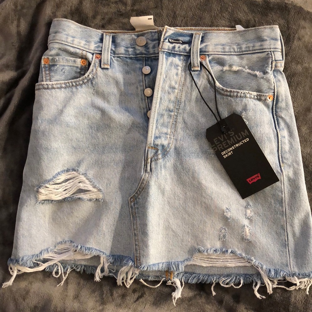 Levi’s Premium 501 Deconstructed Skirt